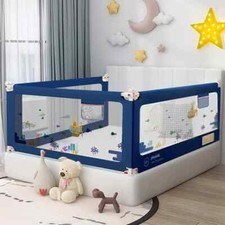 MAYDOLLY BABY BED RAIL TODDLER BED GUARD EXTRA LONG SWINGDOWN