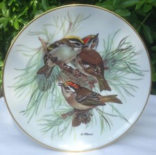 ALT Tirschenreuth Sommergoldhahnchen Firecrest WWF Ltd. Edition Collectors Plate