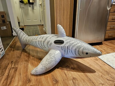 1999 Marsco Deluxe 72'' Shark Rider Pool Inflatable Toy
