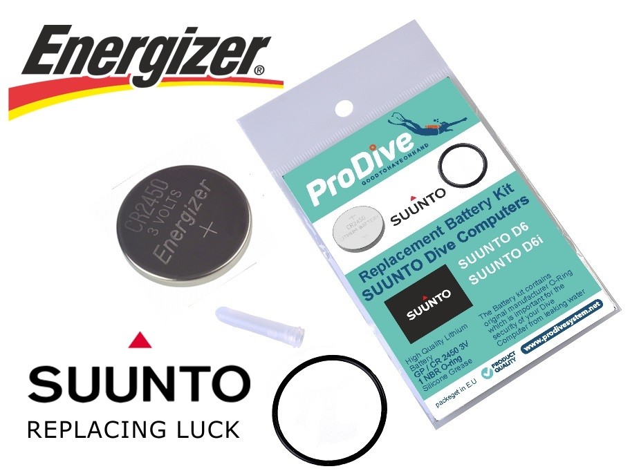 suunto d6i battery type