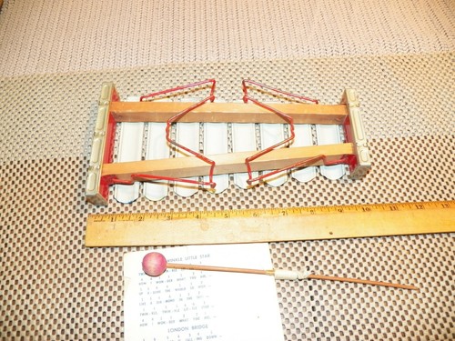 Vintage F.M.T. Metallic Xylophon - Bild 3 von 5