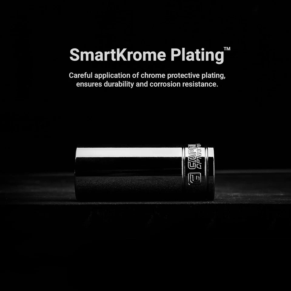 1/4 In. Drive 12-Point Shallow and Deep Socket Set, SAE, 3/16 to 9/16 In., SAE, - Image 4 of 4