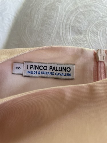 Girls Size 8 I Pinco Pallino Dress Pink with Bamboo New - Picture 2 of 9