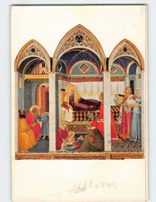 Postcard Birth of Mary By Pietro Lorenzetti Museo dell Opera Metropolitana Italy