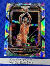 2023 #68 Olivia Nelson-Ododa WNBA Panini Prizm Basketball Ice Prizm Sun