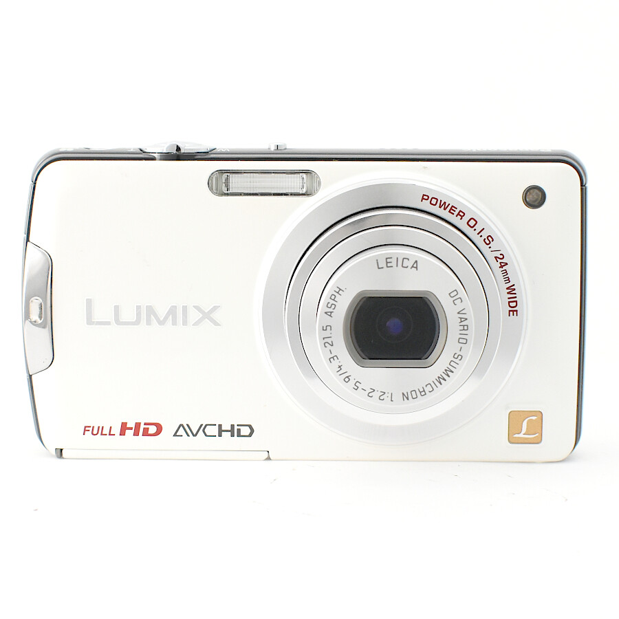 Mint]Panasonic LUMIX DMC-FX700 White Compact Digital Camera
