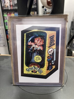 1ST GARBAGE PAIL KIDS GARBAGE CAN DAN Lost Wackys Series 1 2005 Auth. 120 Made