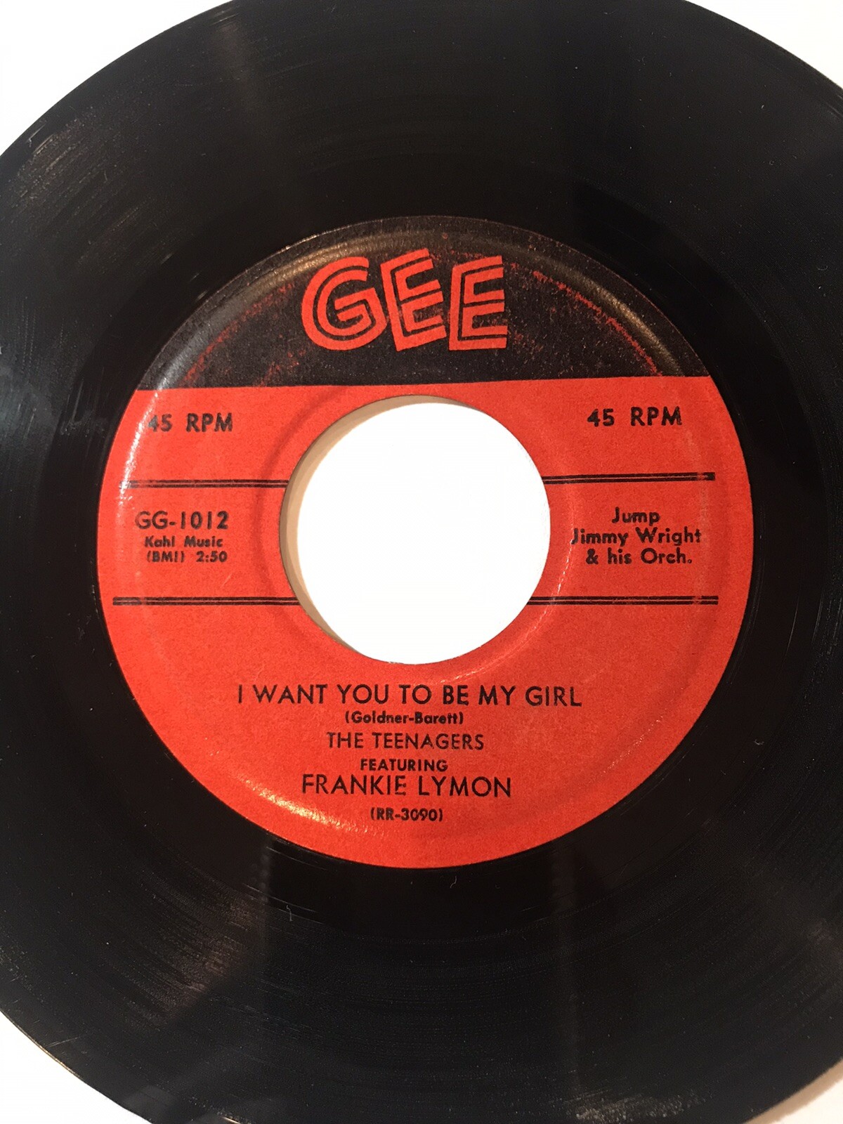The Teenagers-Gee 1012 I Want You To Be My Girl / I'm Not A Know It All   *Rare*