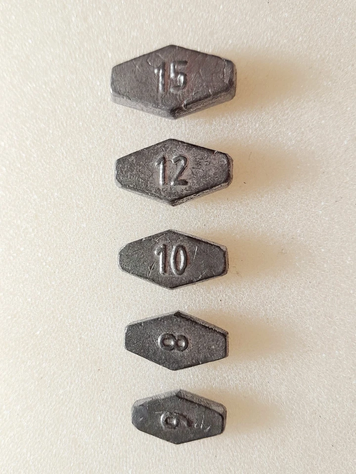 6-180gr Inliner, Sargblei, Sechskantblei, Grundblei, Karpfenblei - Bild 2 von 3