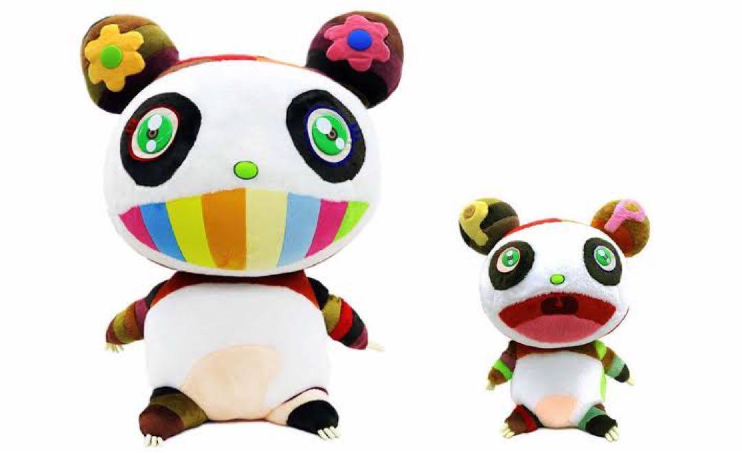 Takashi Murakami Panda Parent and Child Plush Toy Kaikai