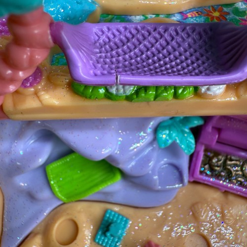 De colección Polly Pocket Bludbird 1989 Polly World Funfair parque de atracciones juguete compacto - Imagen 7 de 18