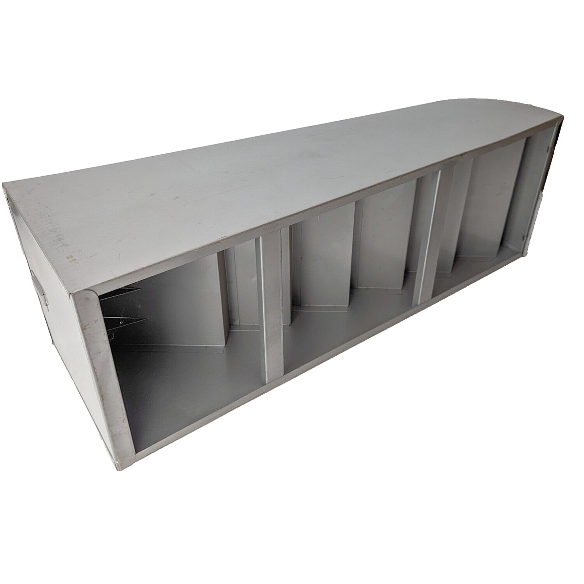 Vtg Talon Zipper Store Counter Display Metal Caddy Rack 30 Slot