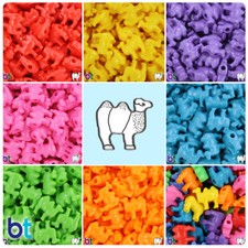 BeadTin 21mm Camel Pony Beads 24pcs - Style choice