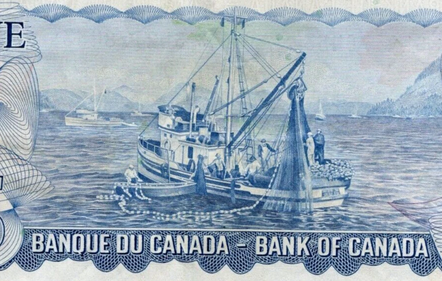 Canada  $5 1972 BC-48bA / P-87b Circulated Replacement /Asterisk Note *SL2178453 - Image 4 of 4