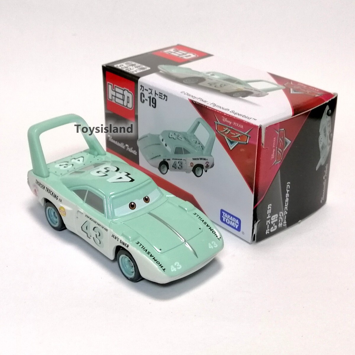 Tomica Disney C-19 CARS THE KING Thomasville Type Tomy TAKARA