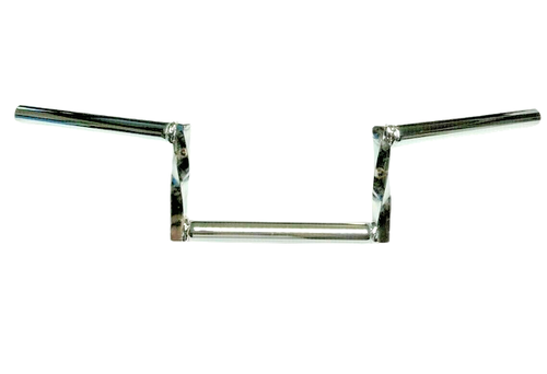 Guidon Z Barre Torsade Chrome hauteur 5cm - Pièces Partie cycle sur La