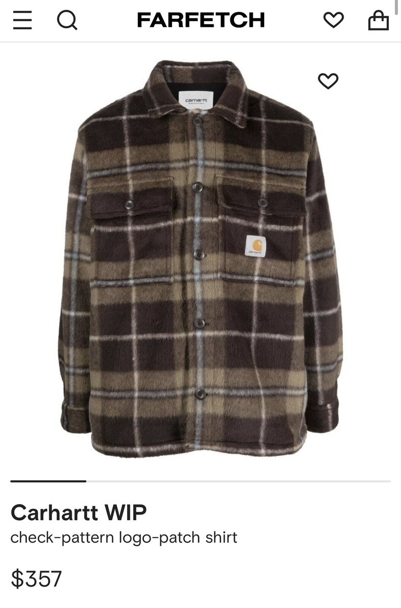 Carhartt MANNING SHIRT JAC Jacket Sz XS New J Crew 357$ Work In