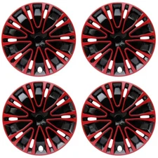 Set of 4 16 inch Wheel Covers Hubcaps Enhanced Protection Replacement Hub Caps