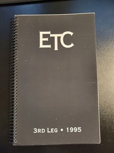Eagles 1995 BAND Itinerary 3-Hell Freezes Over Tour-NOT SOLD TO THE PUBLIC