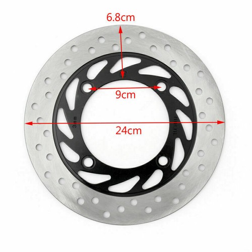 Front Brake Disc Rotor For Honda CB250 N/T/W/X/Y/1/4 (CB Two Fifty) 1992-2005 T9 - Picture 2 of 6