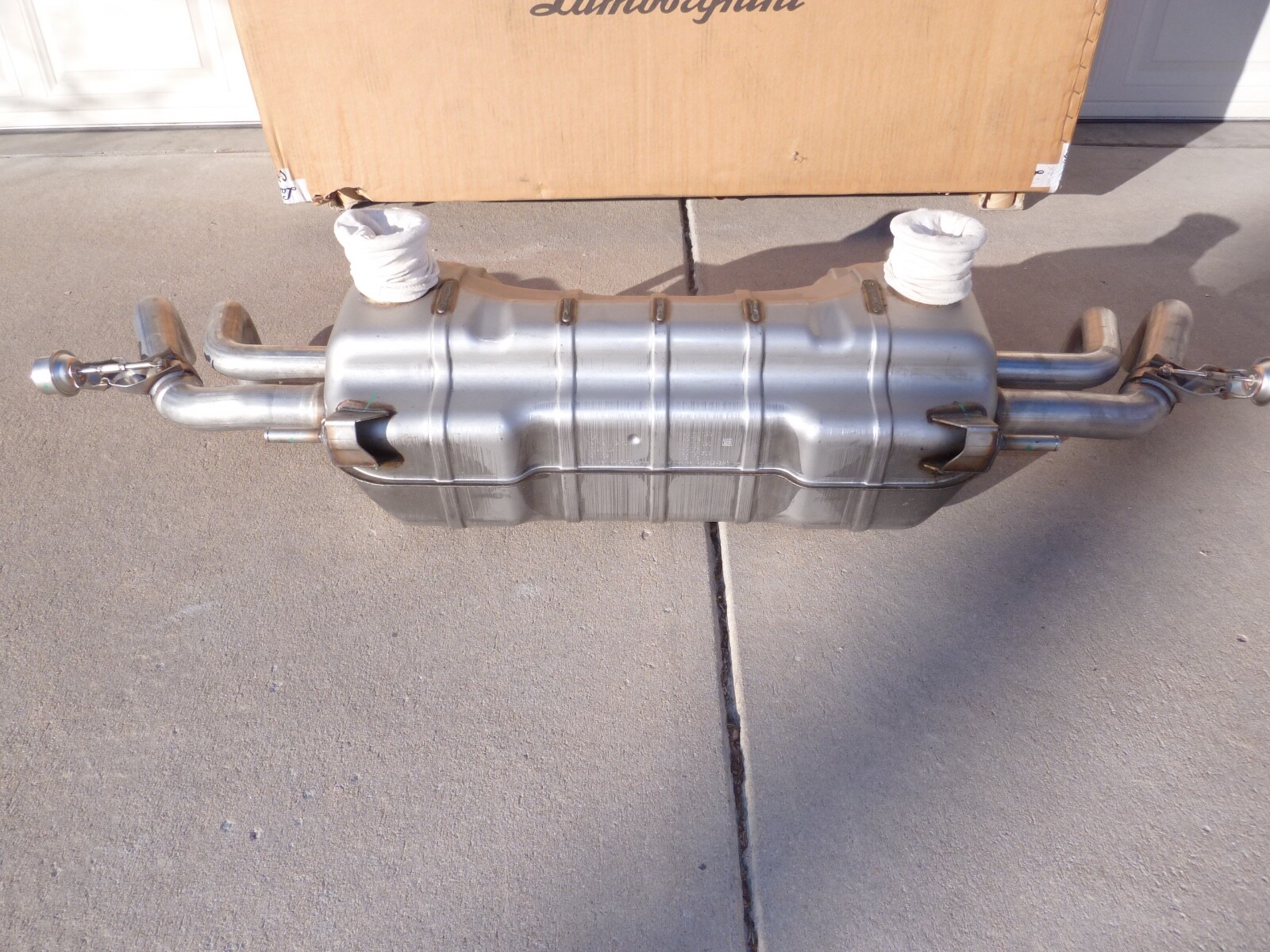 NEW Lamborghini Huracan Factory OEM Stock Sport Exhaust System 