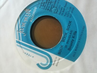 7'' BOUNTY KILLA / BOOK BOOK BOOK / KING'J JAMMYS / REGGAE / DANCEHALLL