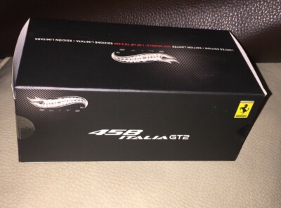 Ferrari 458 Italia GT2 1/43 Hotwheels Elite | eBay