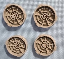 4 NINTENDO WII FIT BALANCE BOARD RISER FEET FOOT EXTENDER GENUINE OEM RVL-025