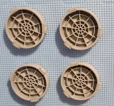 4 NINTENDO WII FIT BALANCE BOARD RISER FEET FOOT EXTENDER GENUINE OEM RVL-025