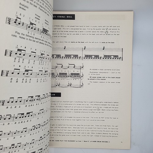 Haskell Harr Drum Method Book Two Sheet Music Book - Picture 3 of 4