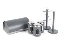 Salter Marble Collection Complete Classic Countertop Set, Grey Salter Marble Collection Complete Classic Countertop Set, Grey