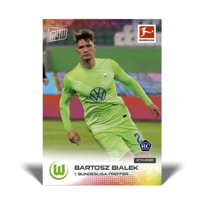 Topps Now Bundesliga 2020-21 - Card 048 - Batosz Bialek - VfL Wolfsburg