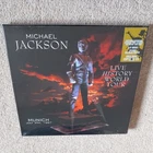 MICHAEL JACKSON HISTORY WORLD TOUR NUMBERED 96/175 GOLD VINYL 12" BOX SET SEALED