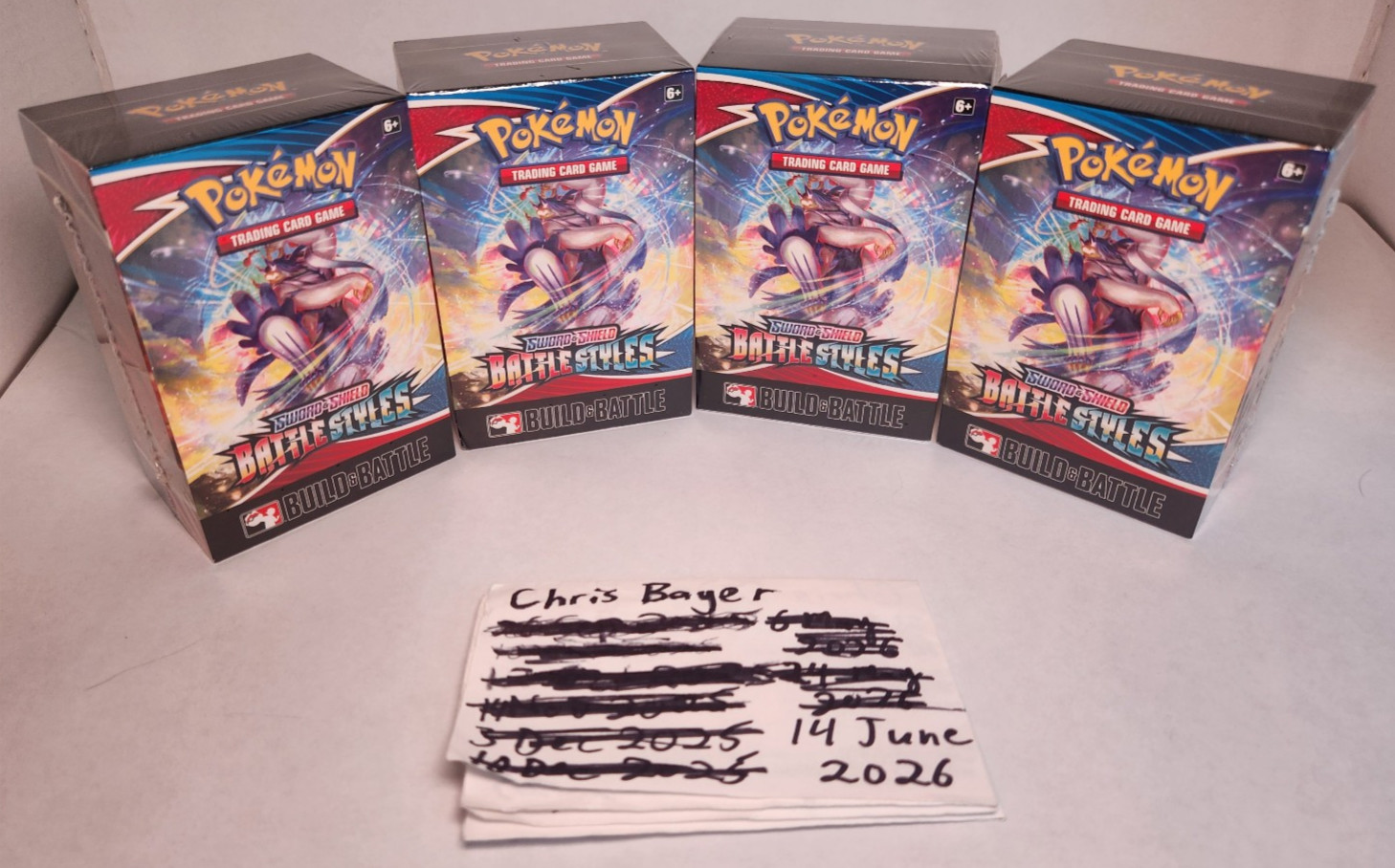 Pokemon TCG Build & Battle Box Sword & Shield Battle Styles, Sealed