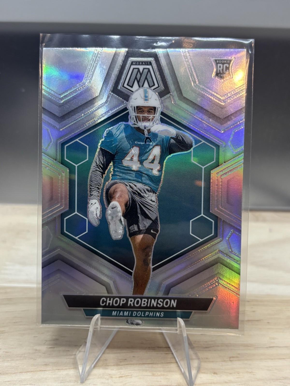 2024 Panini Mosaic - Rookies Chop Robinson #321 Silver Prizm (RC)