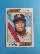 Eguy Rosario 2023 Topps Heritage Baseball Card # 61 I7116