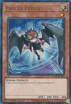YuGiOh Fabled Lurrie (V.2) RA03-EN003 Ultra Rare Englisch Neu 1st