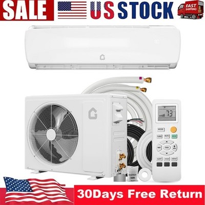 12000 BTU Mini Split Air Conditioner & Heat Pump 19 SEER Wall Mounted 230V R32