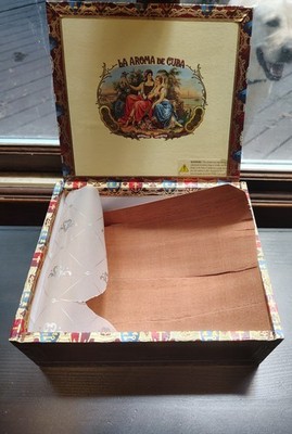 Ashton La Roma De Cuba Empty Cigar Box - No Cigars Inside