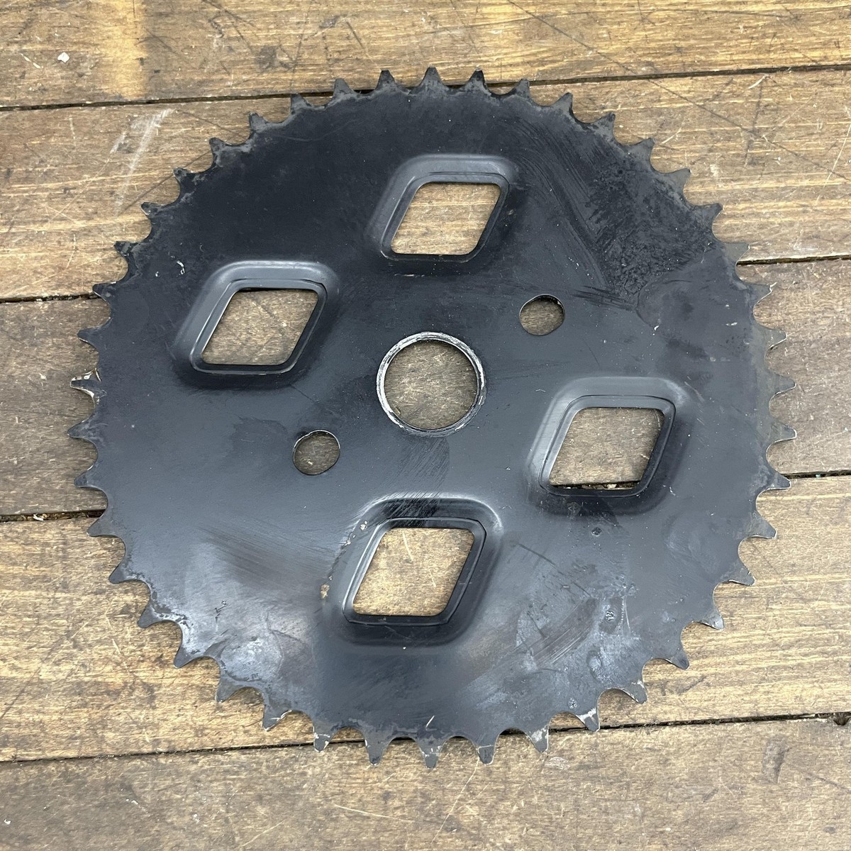 Vintage Diamond Back 44 Tooth Black Steel Sprocket 90s 00s BMX