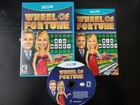 Wheel of Fortune (Nintendo Wii U, 2012) COMPLETE GCM CIB