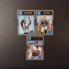 Lot Of 3 2016 Donruss - Rated Rookies Jalen Ramsey #371 Bosa 375 Elliott 368 RC