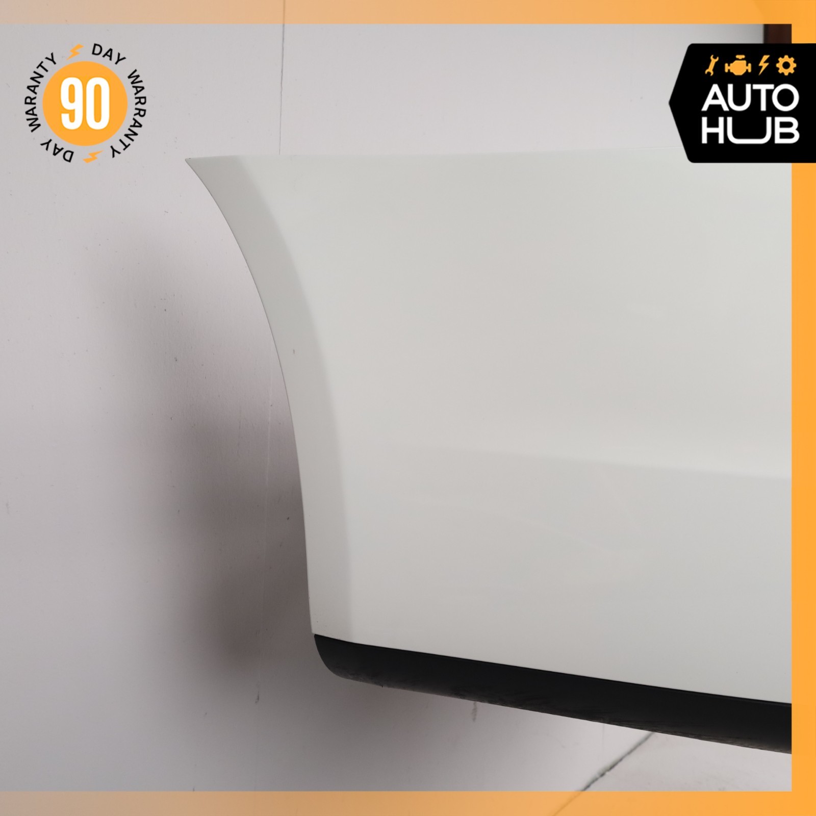14-17 Maserati Quattroporte M156 S Q4 Rear Bumper Cover White OEM 57k
