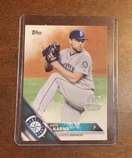 2016 Topps 65th Anniversary Stamp Nate Karns #539