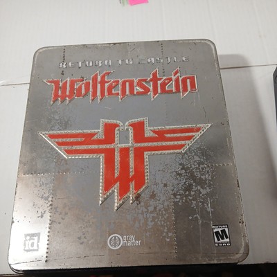 Return To Castle Wolfenstein (PC, 2001, Ltd. Ed.) Metal Box. Read Description