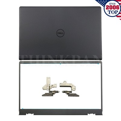 New For Dell Inspiron 15 3530 3535 LCD Back Cover Lid/Bezel/Hinges 0VW3N0 Black