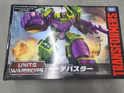 Takara Tomy Transformers Unite Warriors UW04 Devastator  Complete w/ Box