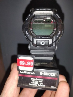Casio G-Shock GD-350-1BCR Resin Digital Men's  Wrist Watch - Black