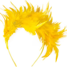 Feather Fascinator Women Halloween Christmas Tea Party 20s 50s 80s Headband Hat