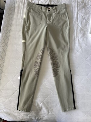 KERRITS Equestrian Breeches Pants SAND Ladies Women s Slim Size L Horse Life